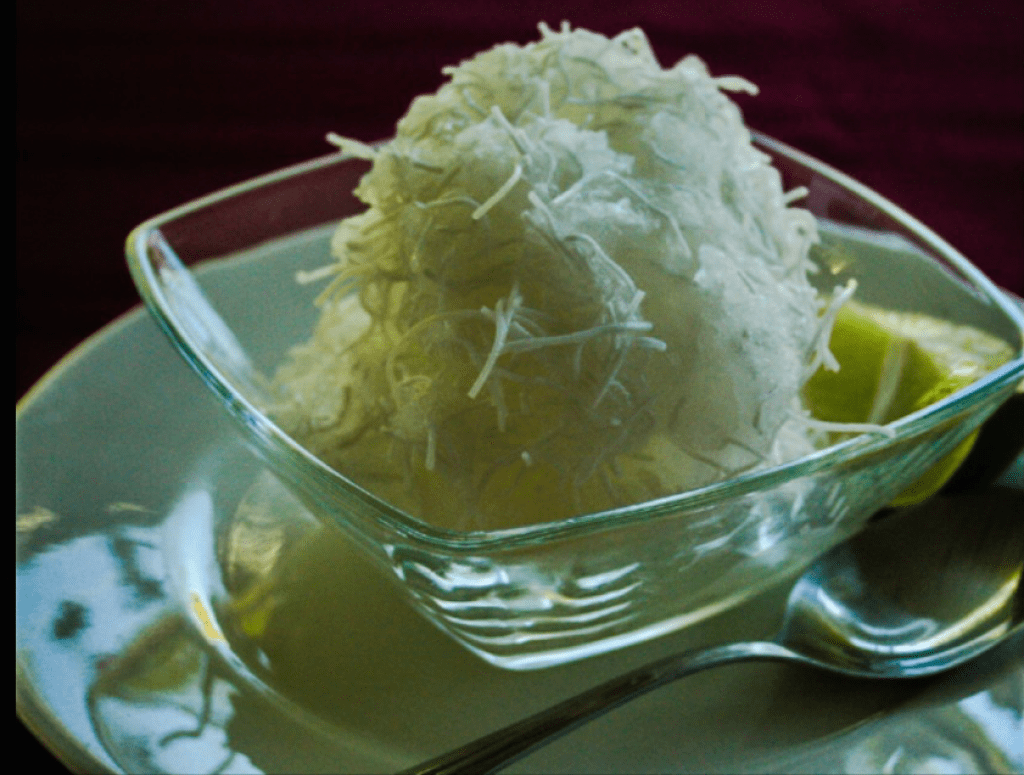 Rice Noodle Dessert&nbsp;(faloodeh)