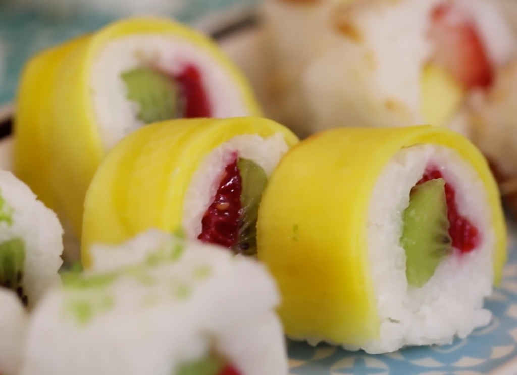 Fruit Sushi! So Amazing you will be speechless !