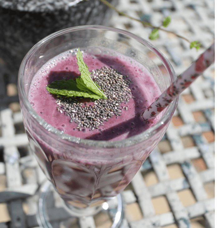Minty Blackberry & Ginger Smoothie ** Guest&nbsp;Recipe**