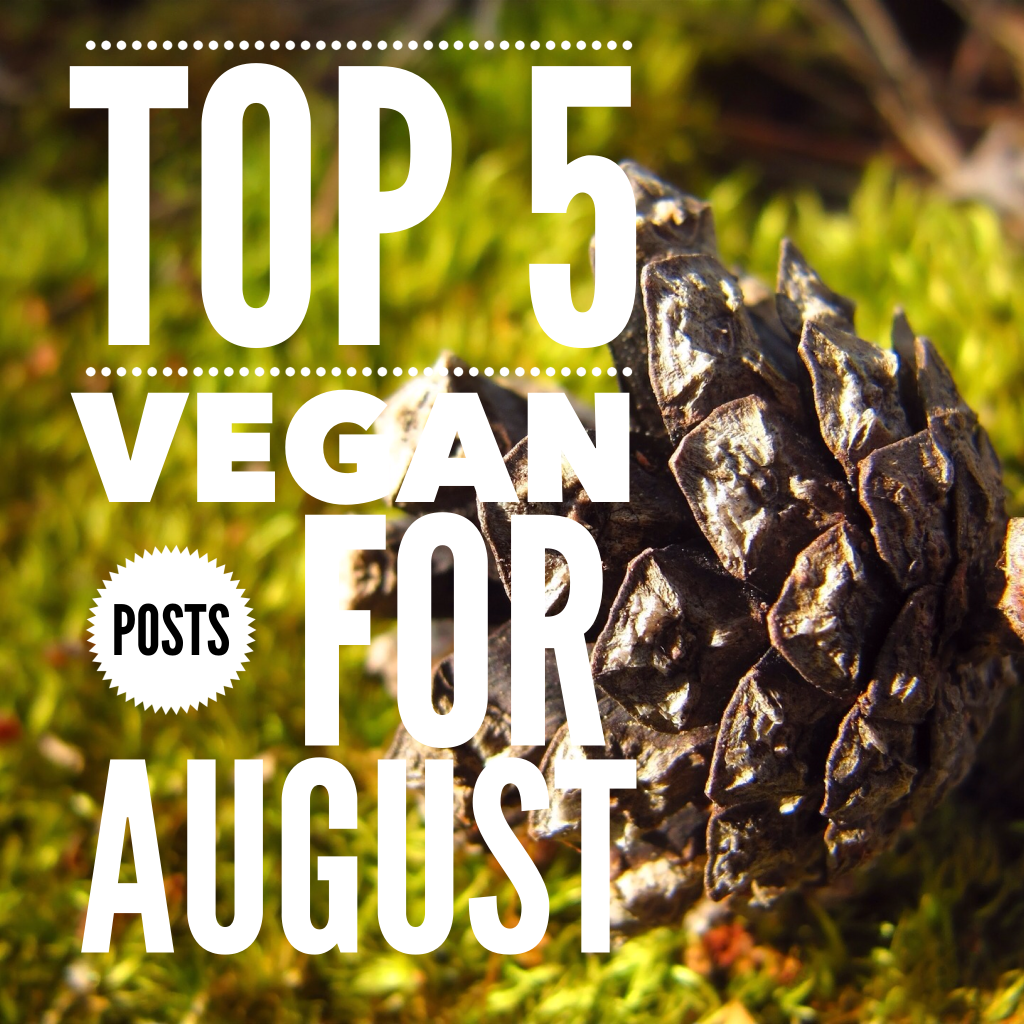 My Top 5 Vegan Posts for August