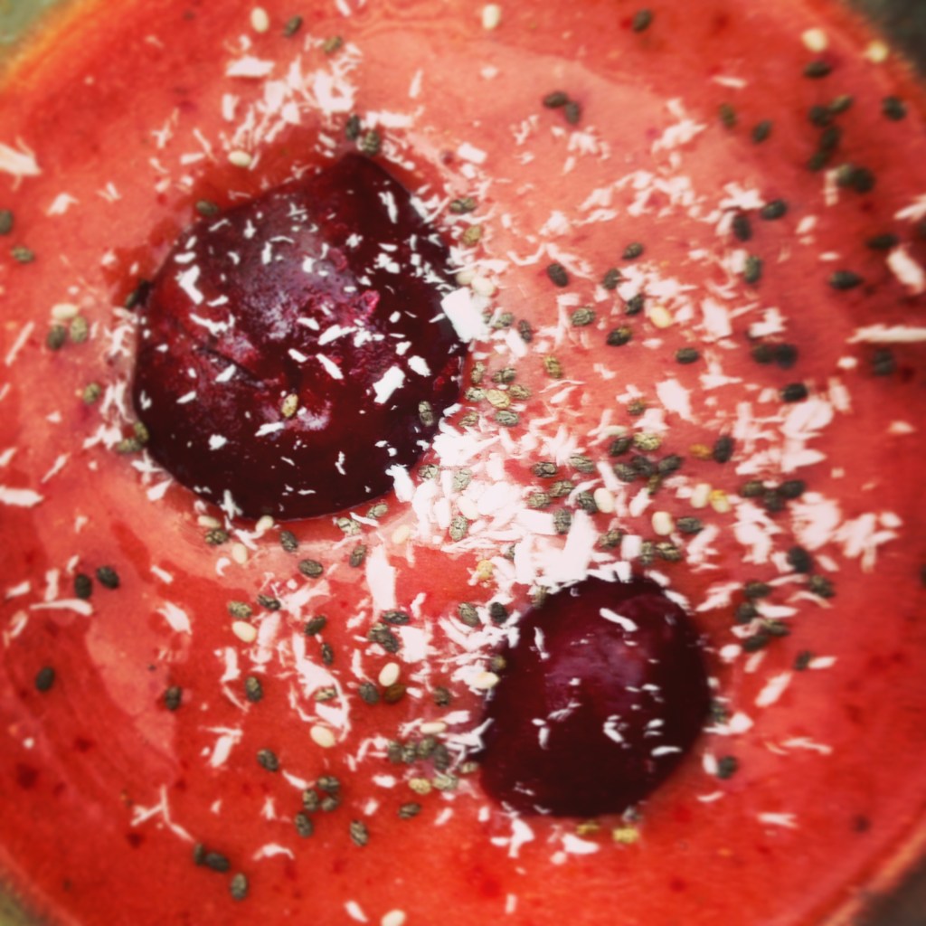 Mango Cherry Smoothie!