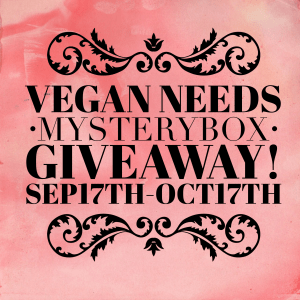 Vegan Needs Mystery Box GIVEAWAY 10 More&nbsp;days!!!