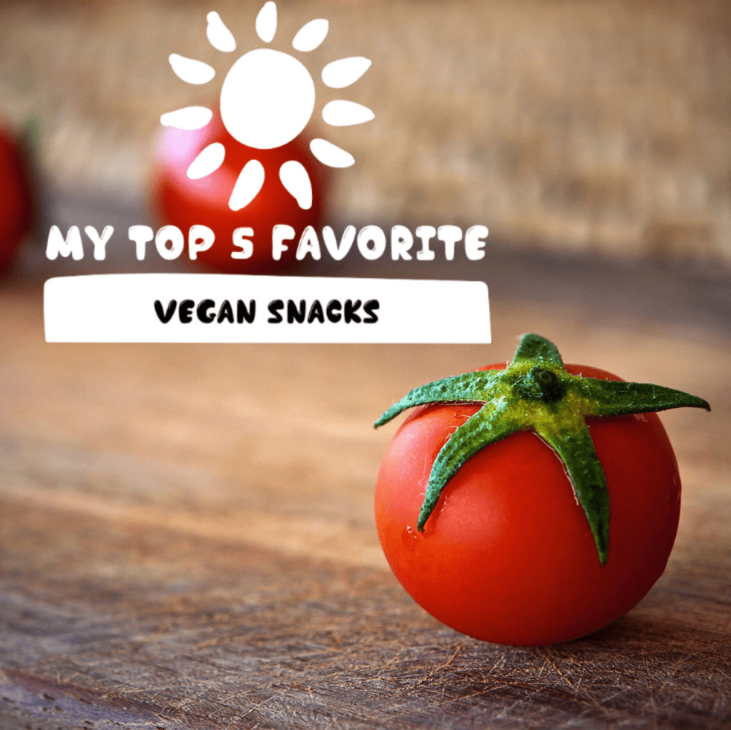 My top 5 favorite Vegan&nbsp;Snacks!